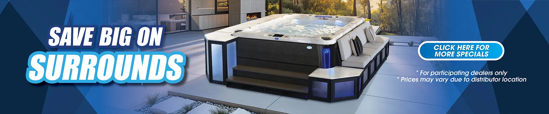Calspas hot tub being used in a family setting - Gardendale
