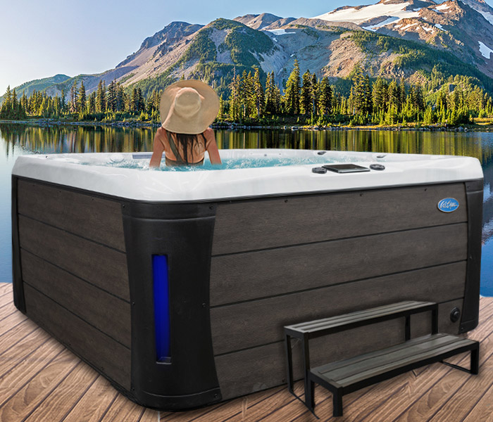 Calspas hot tub being used in a family setting - hot tubs spas for sale Gardendale